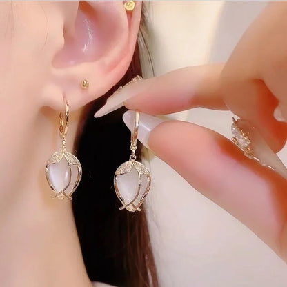 Elegant Tulip Earrings