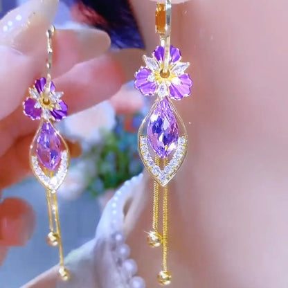 Elegant Flower Earrings
